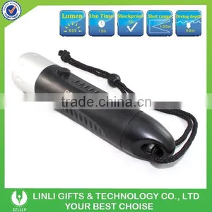 T6 Led Rechargeable Cree Diving Flashlight thumbnail-1