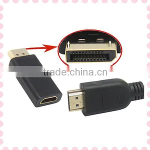 Mini Displayport/Thunderbolt Female to HDMI Male Adapter Cable 1080P thumbnail-1