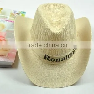 Man and Women Fedora Hat Panama Straw Hats Hand Made Wheat Paper Straw Hat Wholesale thumbnail-2