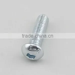 Blue White Zinc Hex Socket Botton Head Cap Screw ISO7380 thumbnail-4