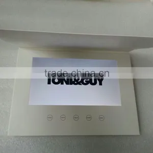 10"lcd Video in Print Card, Video in Paper Cards, Video Cards thumbnail-2