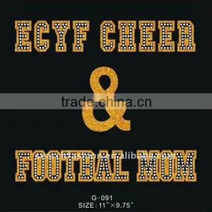 Gold Glitter Iron on Transfers thumbnail-1