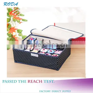 Wholesale Competitive Price Oxford Fabric Socks and Lingerie Storage Box thumbnail-2