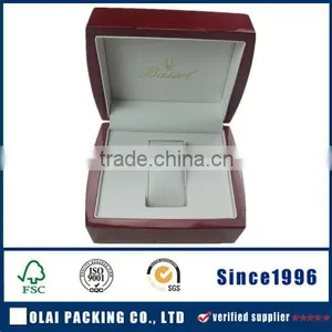 Basel Pine Wood Watch Box thumbnail-1