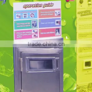 Energy Saving Convenient Multifunction Self-Service Ice Vending Machine For Bagged Ice Or Bulk Ice thumbnail-3