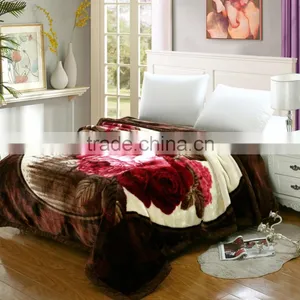 100% Fleece Blanke Manufacturer Korean Mink Blanket Quality Choice thumbnail-4