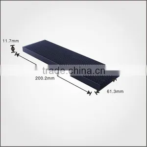 Customized 6063 Material With Anodized Extruded Heatsink Aluminum thumbnail-3