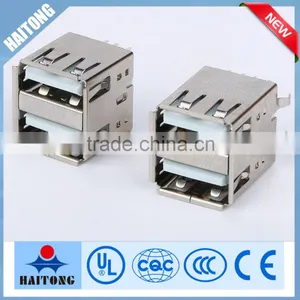 180 Degree Double Usb Female Connector USB thumbnail-1