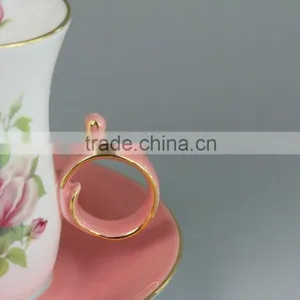 2015 New Chinese Ceramic Antique Coffee Cups and Saucers Set thumbnail-5