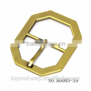 Anti Brass Brush Effect Hexagon Shape Buckle Bee House Shape Pin Bar Buckle for Handbag thumbnail-5