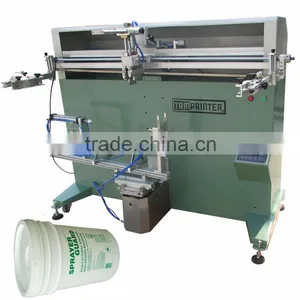 TM-1200E Cylinder Screen Printing Machine for Plastic Bucket Printing thumbnail-1