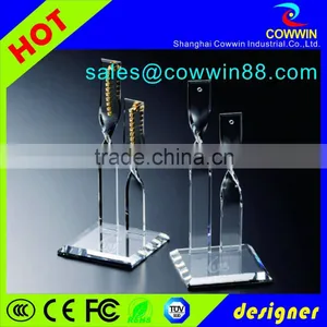 Clear Acrylic Nail Polish Countertop Display Rack thumbnail-5
