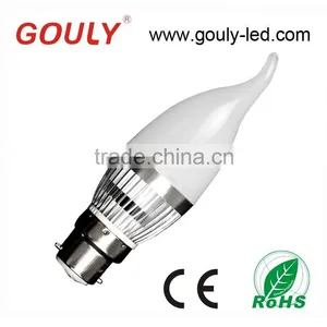 3W Non-Dimmable Led Candle Light 260LM Led Candle Light Bulb E14 thumbnail-1