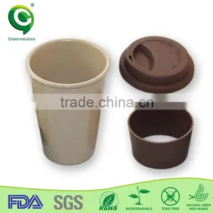 2015 New Product Light Weight Rice Husk Coffee Mug thumbnail-3