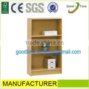 Simple Book Cabinet Melamine Bookshelf Wood Bookcase thumbnail-1
