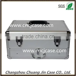 China Factory Price Fashion Custom Design Portable Aluminum Tool Box thumbnail-1