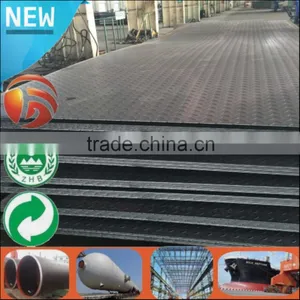 Low Price Mild Cheuered Checkered Plate 6mm Thick Price per Ton thumbnail-1