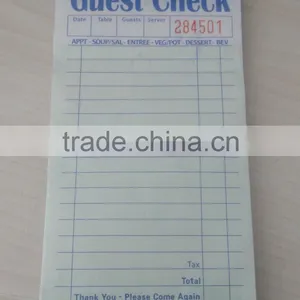 Carbonless Invoices Restaurant Docket Guest Check Book thumbnail-3