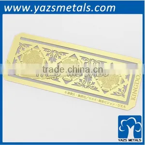 Customize Etched Metal Bookmark thumbnail-1