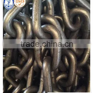 CCS Certificate Black Painted Studless Link Anchor Chain With Good Quality thumbnail-4