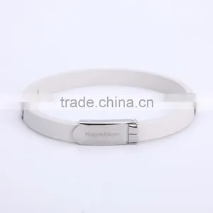 Noproblem P023 Germanium Tourmaline Power Elastic Stainless Steel Bracelet thumbnail-6