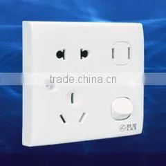 10A 250V, Single 3 Pin Power Socket thumbnail-1