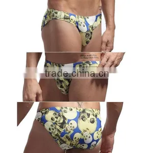 Sexy Skull Men Swimwear Briefs Men's Swimwear thumbnail-2