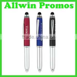 3-in-1 Ballpoint Pen Stylus With LED Light thumbnail-1