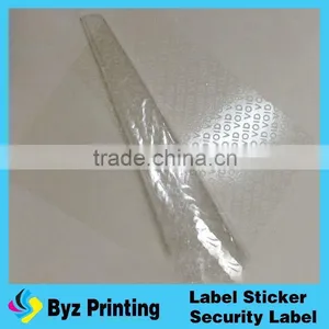 Matte Silver VOID Sticker Security Warranty Seal Label Leaving Word VOID if Removed Versatile thumbnail-6