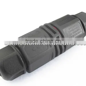 Electrical Terminal Led Outdoor Lighting Waterproof Connector With 3 Contacts thumbnail-1