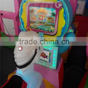 New Design 19 LCD Screen Fiberglass Moto or Horse Plastic Kiddie Ride Game Machine Kids Coin Operated Game Machine thumbnail-5
