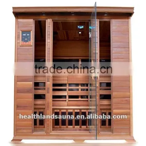 Red Cedar, Carbon Nano Heater Infrared Sauna thumbnail-1