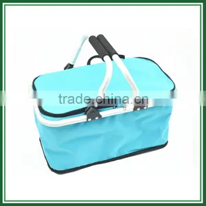 Foldable Picnic Basket Polyester Insulated Picnic Basket thumbnail-1