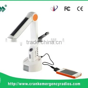 Solar Dynamo Lamp & Emergency Solar Charger & Solar FM Radio thumbnail-1