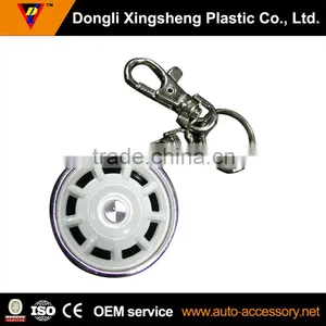 Car Wheel Promotional Custom Metal Key Ring thumbnail-2