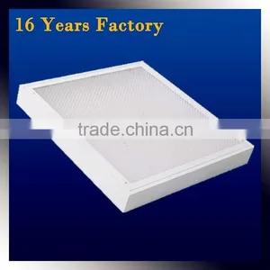 Surface Mount 36w T8 Fluorescent Light Louver Fixture thumbnail-1