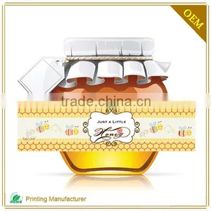 OEM Drink Bottle Printer Label Sticker Stickers For Honey Jars CMYK Printing Factory thumbnail-4