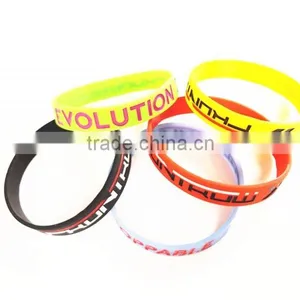 Promotional Silicon Wristband Debossed thumbnail-1