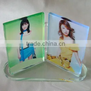 Glass Cube Crystal Frame thumbnail-1