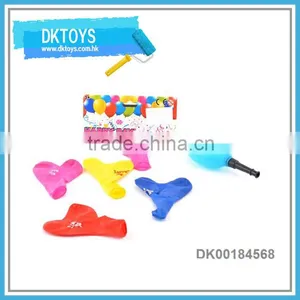 New Safe 10pcs Heart Shape Ballon Handy Air Pressure Tank Different Colors Kids Play Toys thumbnail-1