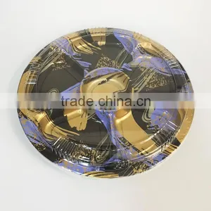 Round Disposable 6 Compartment Tray thumbnail-2