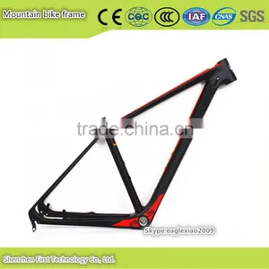 Climbing High Powerful Mountain Bike Carbon Frame Designed for Competitive Cross Country Racing thumbnail-1