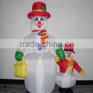 Inflatable Snow Man thumbnail-1