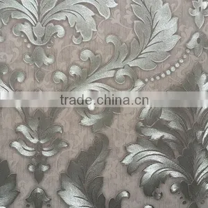 Classic Latest Italy Design Deep Embossed Wallpaper thumbnail-1