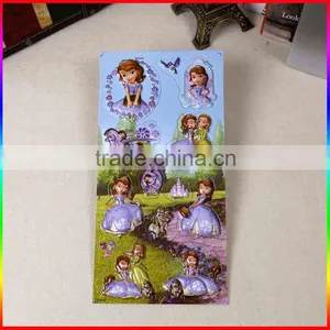 Princess Deisgn PVC Blister Stickers for Little Boys and Girls thumbnail-2