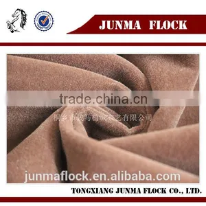 2015 New Plain Woven Fabric/hometextile/100% Polyester Flocking Microfiber thumbnail-3