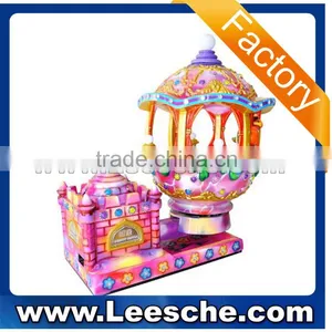 Small Kiddie Amusement Park Rides Princess Castle Ride Portable Amusement Ride thumbnail-1