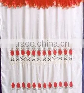 Polyester Embroidered Curtain With Lining thumbnail-1