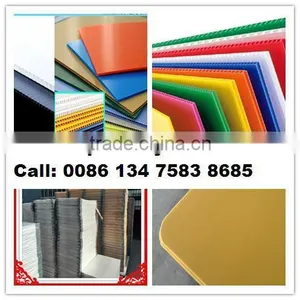 PP Coroplast Plastic Sheet/board for Flooring and Construction Protection thumbnail-1