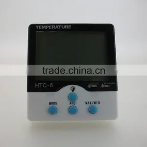 Luminous & Clock Thermometer HTC-6 thumbnail-6